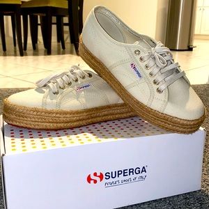 Brand new Superga Fantasia platform espadrille